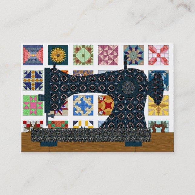 Carte Quilter / Seamstress - SRF (Devant)