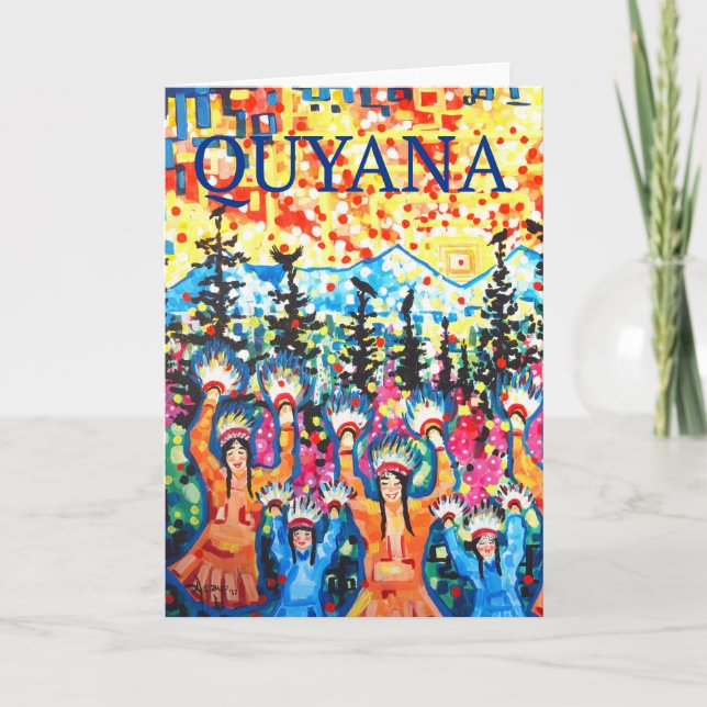 Carte Quyana (Devant)