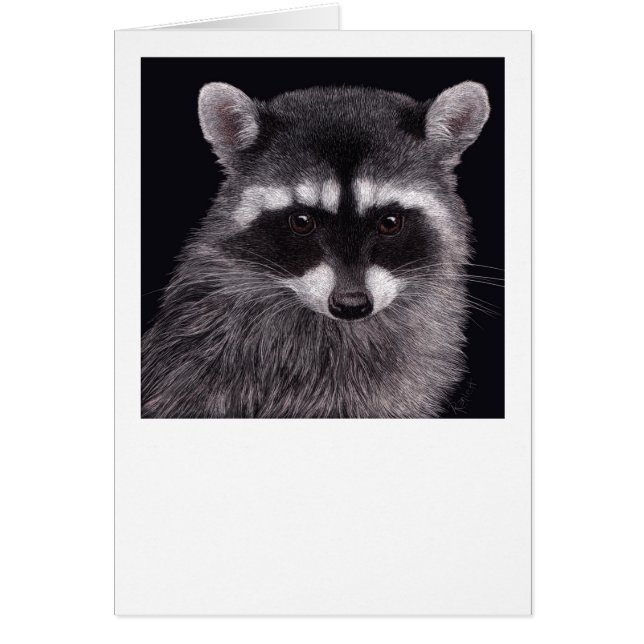 Carte Raccoon "Hooligan" (Devant)