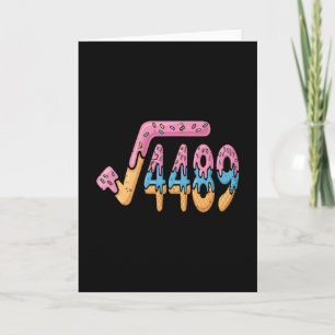 Carte Racine Carrée 4489 Glang de Crème Glacée Math 67 S