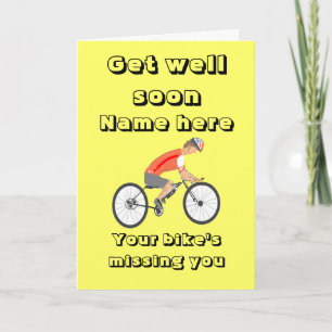 Carte Racing Cyclist, add