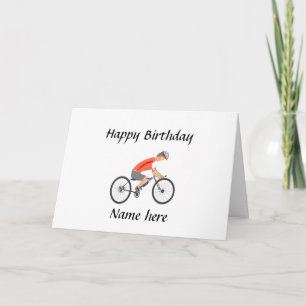 Carte Racing Cyclist, add
