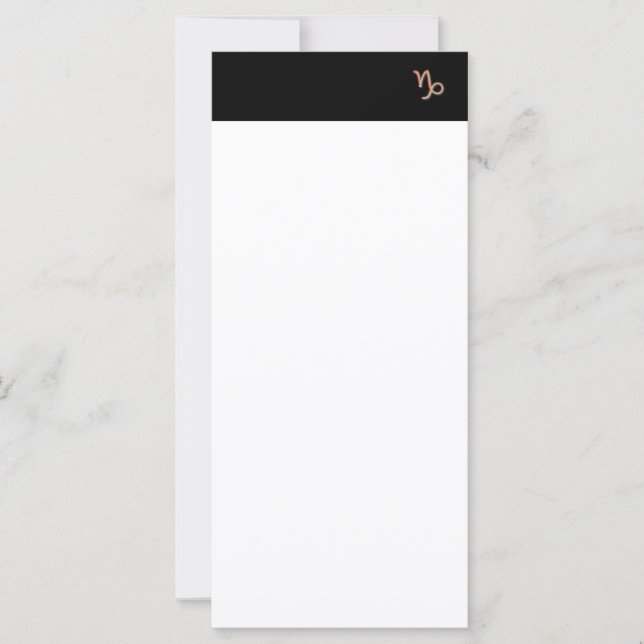 Carte rack Capricorn (Devant)