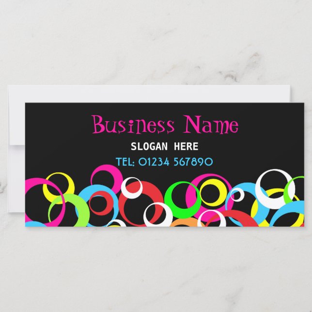 Carte rack de conception rétro (Devant)