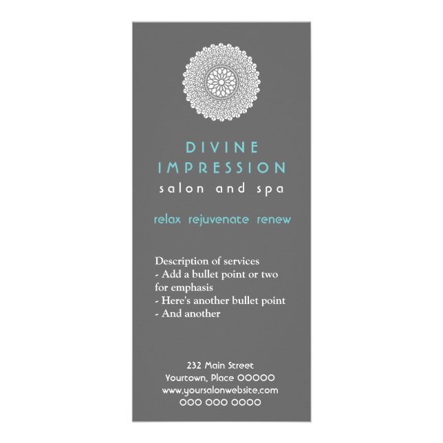 Carte rack d'impression divine (Devant)