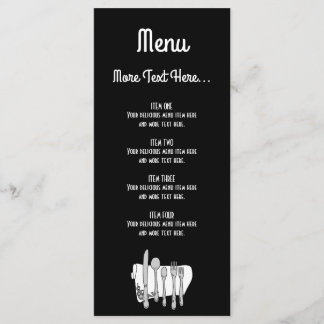 Carte rack du menu de conception de logiciels Sive