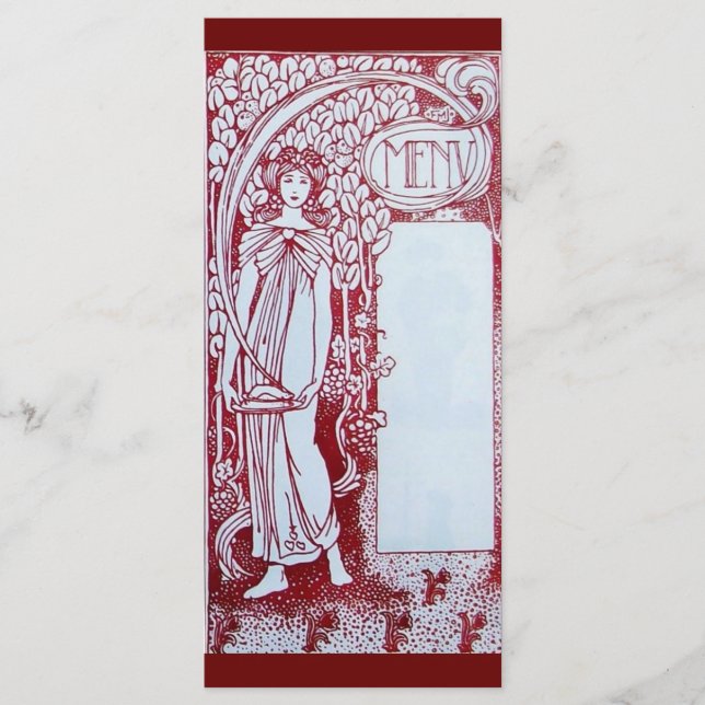 CARTE RACK MENU 2 DU RESTAURANT (Devant)