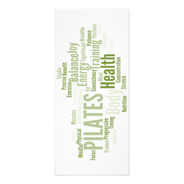 Carte rack Pilates Studio Tarifs (Devant)
