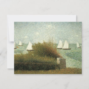 Carte Rade de Grandcamp de Georges Seurat, Art ancien