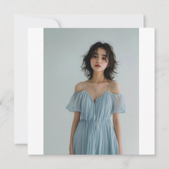 Carte RadiantDreams青木桜フラットカード (Devant)