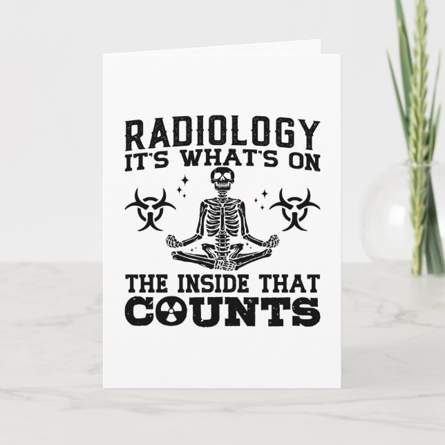 Carte Radiologie C'est ce qui se passe sur le technologu (Devant)