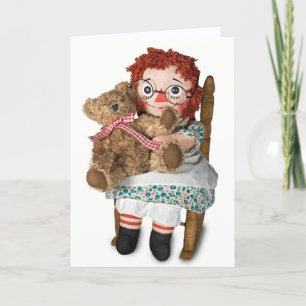 Carte Rag Doll Penser À Vous