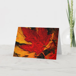 CARTE RAG MAPLE LEAF
