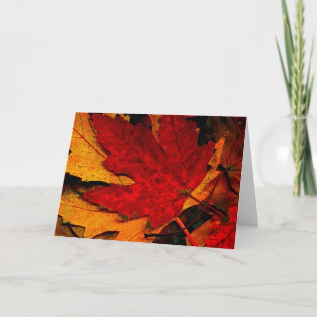 CARTE RAG MAPLE LEAF (Devant)