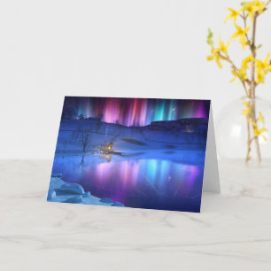 Carte Rainbow d'hiver