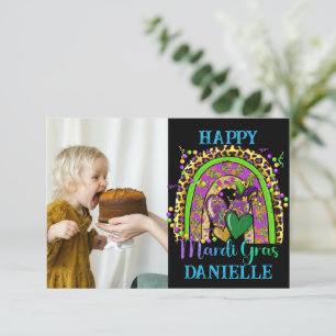 Carte Rainbow Mardi Gras