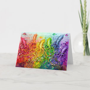 Carte Rainbow Squids