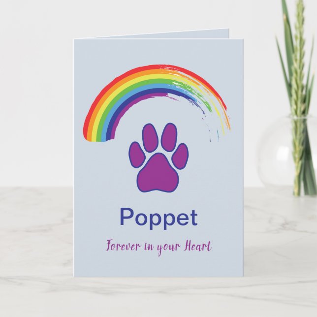 Carte Rainbow Sympathy (Devant)