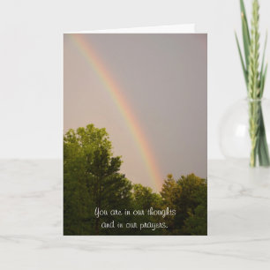 Carte Rainbow Sympathy