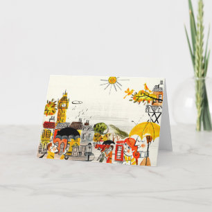 Carte Rainy Day à Londres