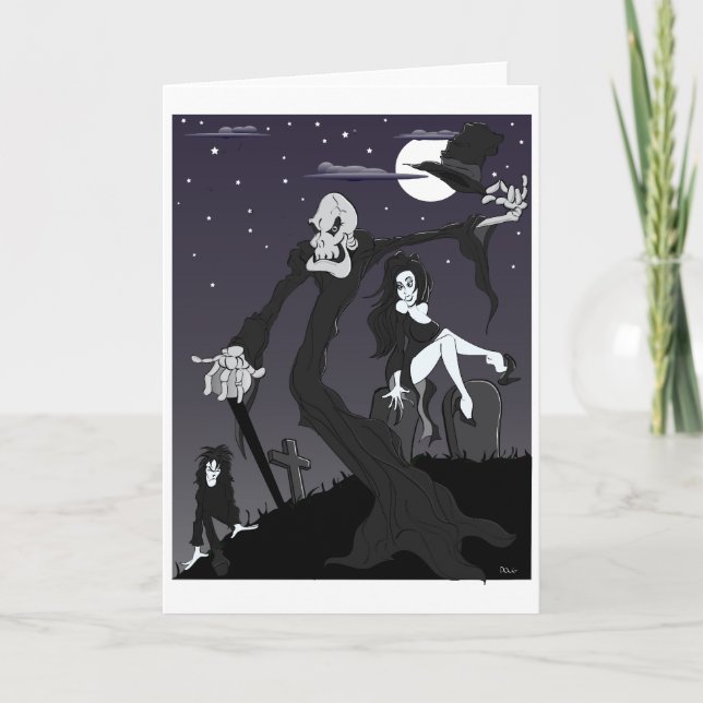 Carte raisin sec les morts (Devant)