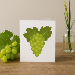 Carte Raisins verts