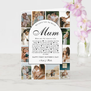 Carte Raisons pour lesquelles nous vous aimons Maman Pho