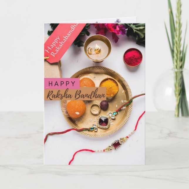 Carte Rakhi (Devant)