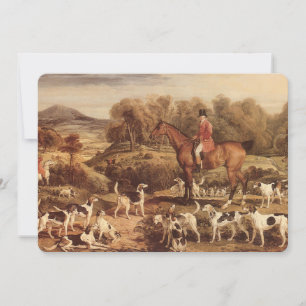 Carte Ralph Lambton et ses lévriers par James Ward