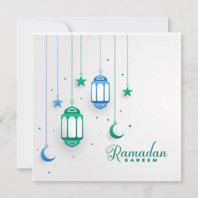 CARTE RAMADAN KAREEM (Devant)