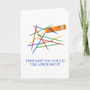 Carte Ramasse-moi Sticks Ramasse-moi Sticks Game Greetin