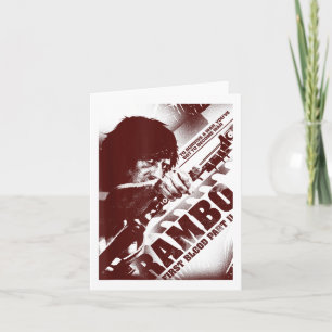 Carte Rambo Premier Sang Partie Ii Vous Devez Devenir La