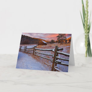 Carte Ranch de neige