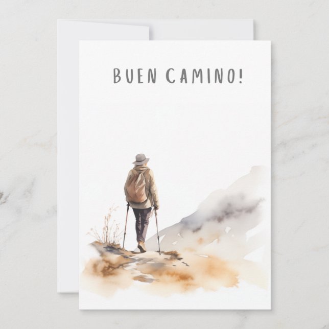 Carte Randonnée Camino de Santiago (Devant)
