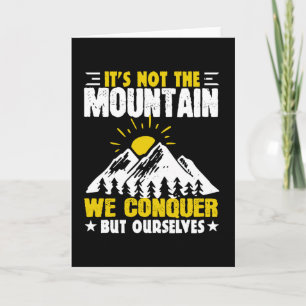 Carte Randonnée Ce n'est pas la montagne que nous conqué
