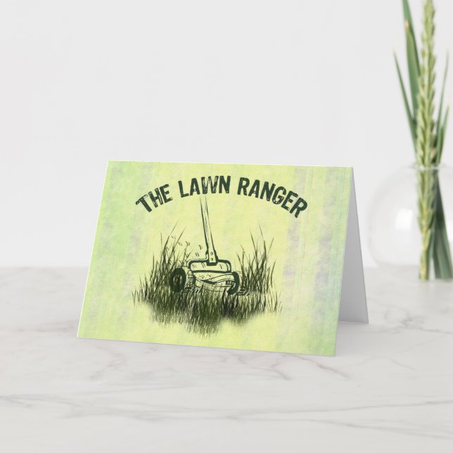 Carte Ranger de pelouse (Devant)