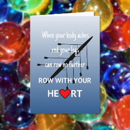 Carte Rangez avec votre coeur inspirant