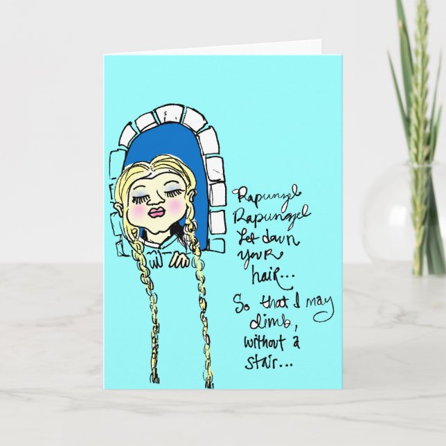 Carte Rapunzel (Devant)