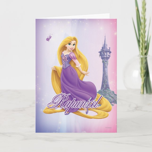 Carte Rapunzel Princess (Devant)