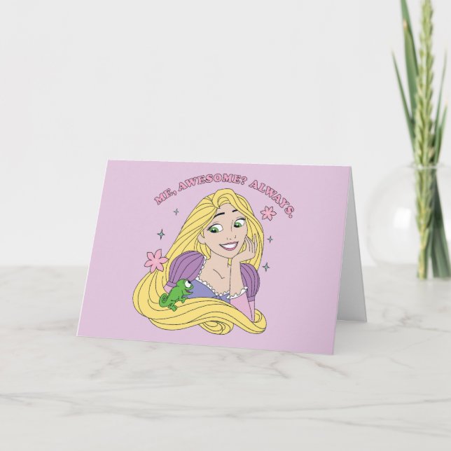 Carte Rapunzel Toujours génial (Devant)