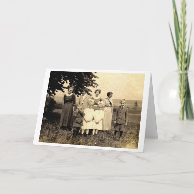 Carte Rassemblement de famille (Devant)