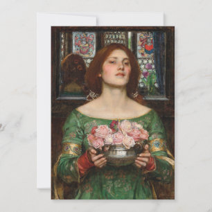 Carte Rassembler Ye Rosebuds   John William Waterhouse