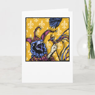 Carte Raven Mad - Intérieur Vide Cauchemar Pop Gothique