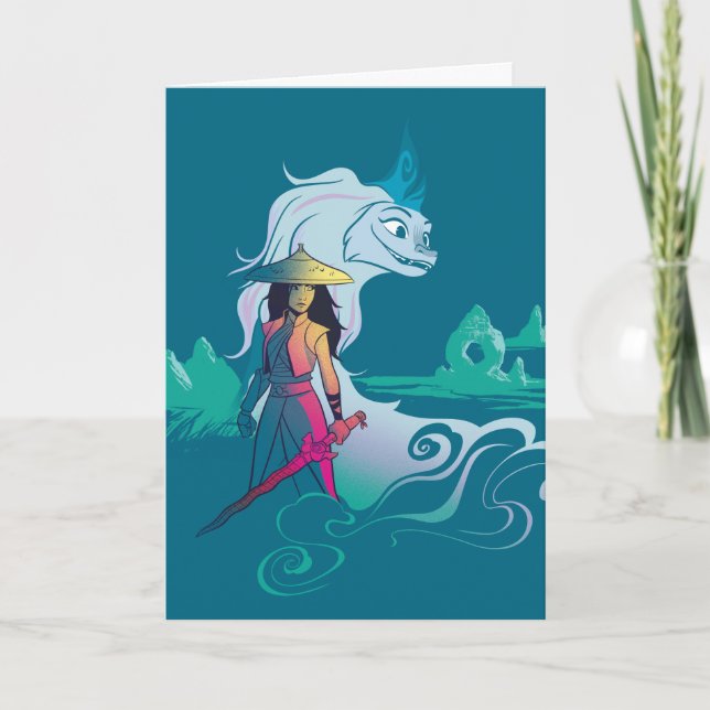 Carte Raya et l'Dernier Pop de couleurs du dragon (Devant)