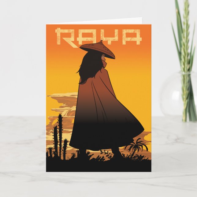Carte Raya Sunset Graphic (Devant)
