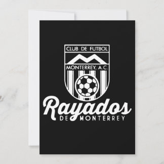 Carte Rayados De Monterrey Mexique Retro 86 Futbol Footb