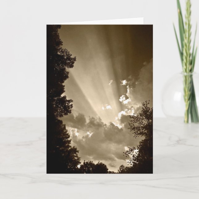 Carte Rayon de soleil (Devant)
