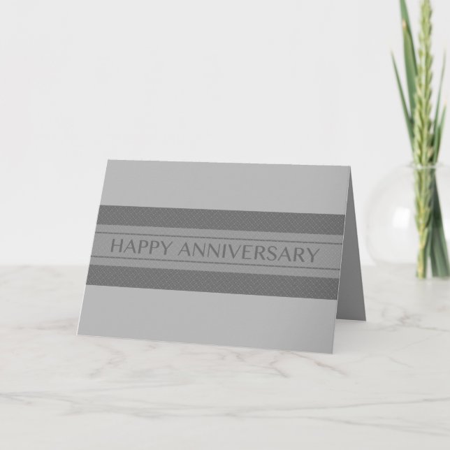 Carte rayure heureuse d'anniversaire (Devant)