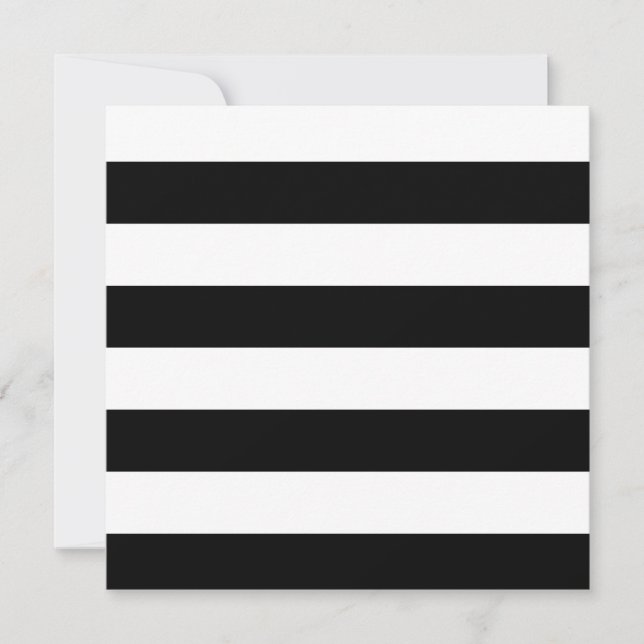 Carte Rayures noires (Devant)