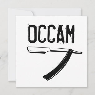 Carte Razor d'Occam